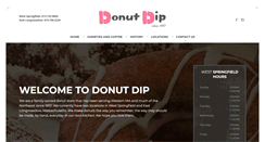 Desktop Screenshot of donutdip.com